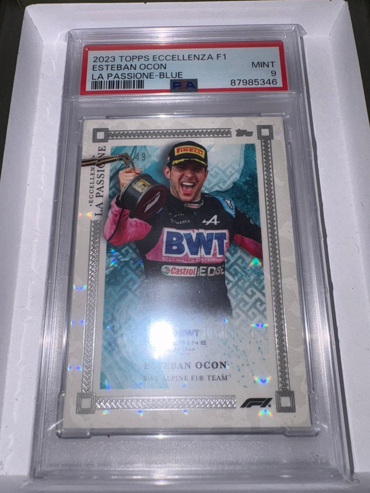 Carte à collectionner collector ! PSA 9 edition limitée /49, Enlèvement ou Envoi, Comme neuf