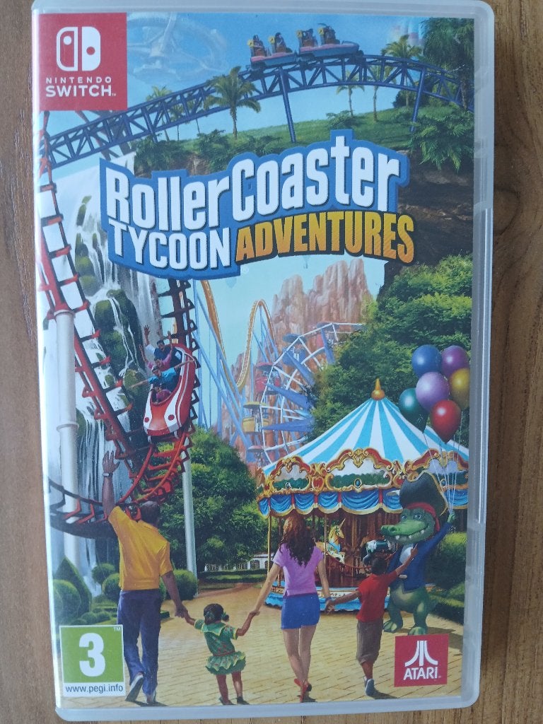 Nintendo Switch Rollercoaster Tycoon, Ophalen, Zo goed als nieuw