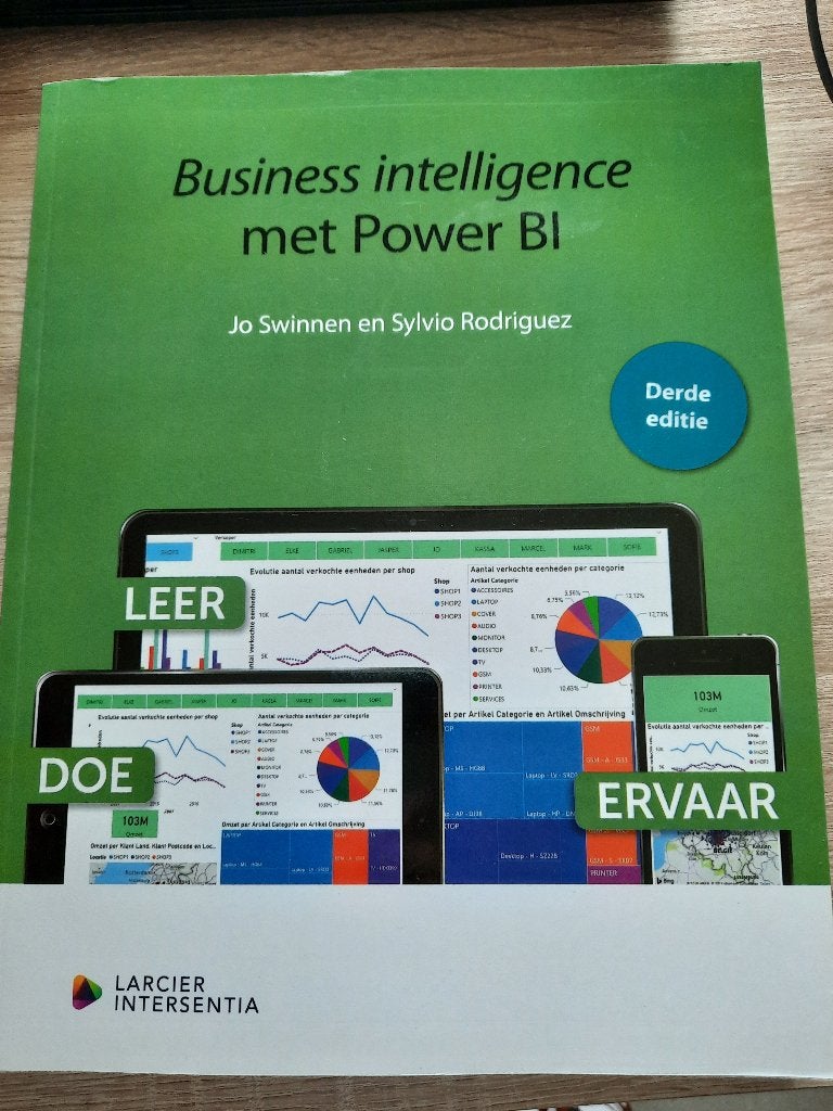 Business intelligence met Power BI 3e editie NIEUW, Boeken, Ophalen of Verzenden, Nieuw, Larcier Intersentia