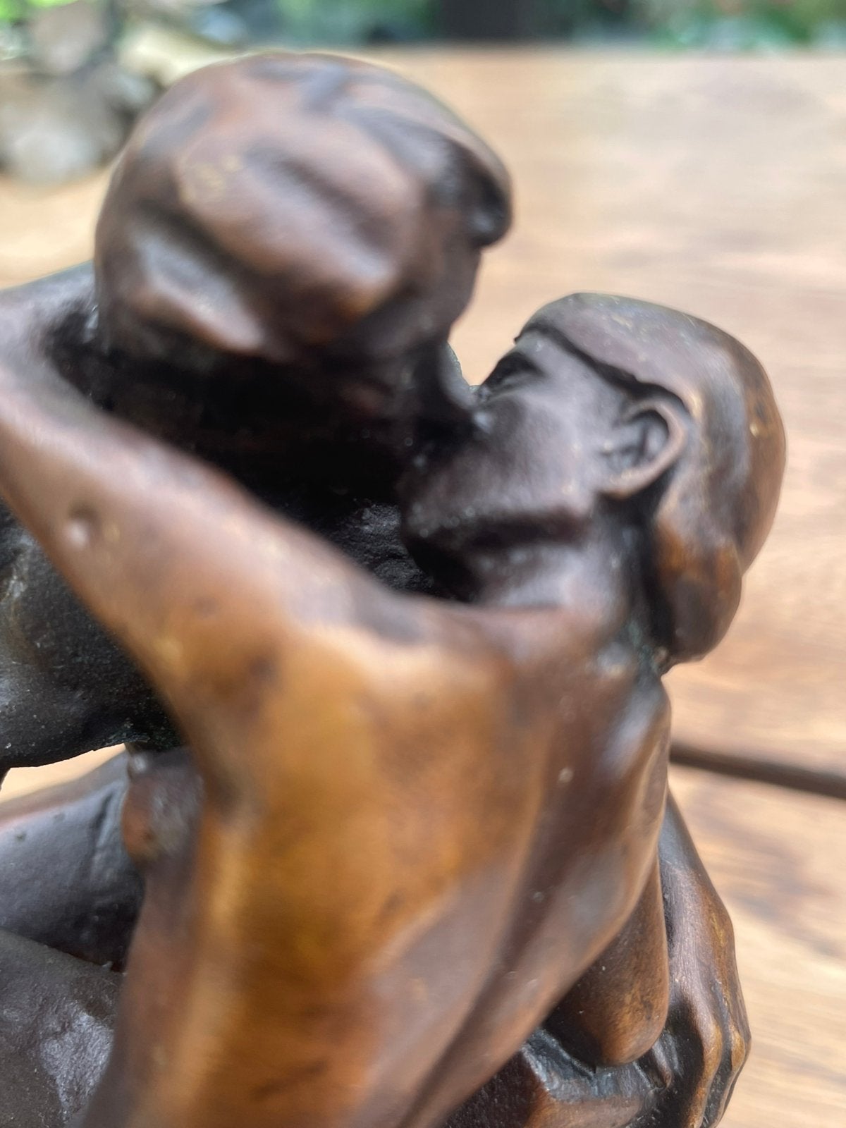 Bronzen beeldje !!, Enlèvement, Bronze