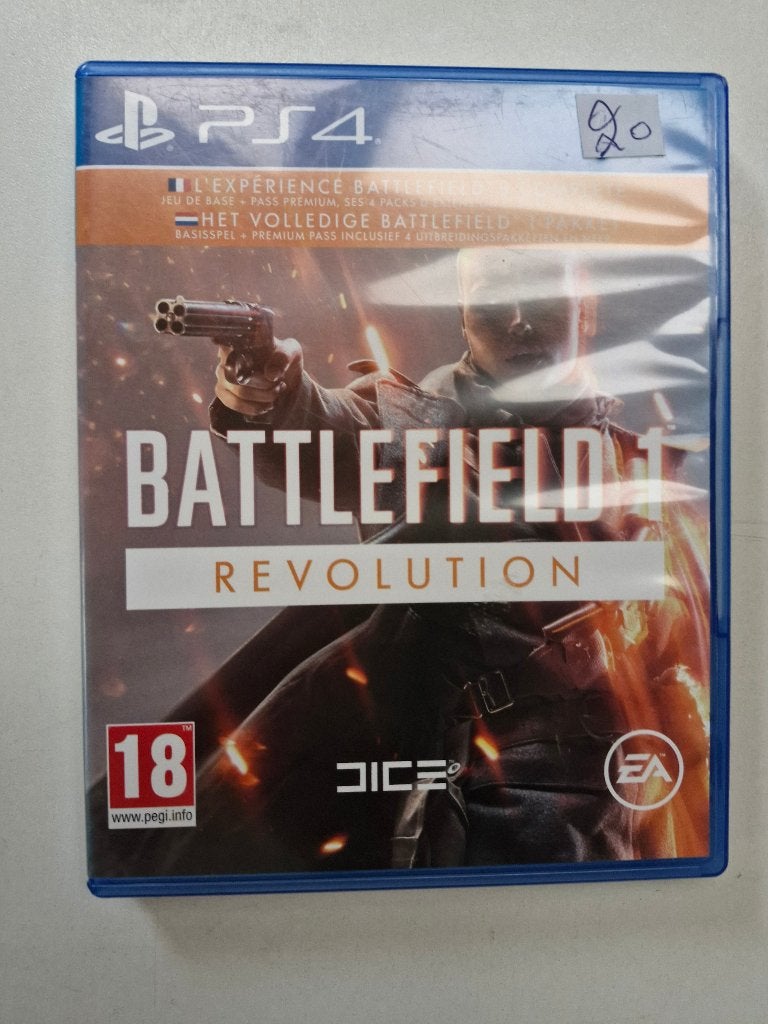 Battlefield 1 Revolution PS4 Game, Games en Spelcomputers, Games | Sony PlayStation 4, Ophalen, Zo goed als nieuw, Vanaf 18 jaar
