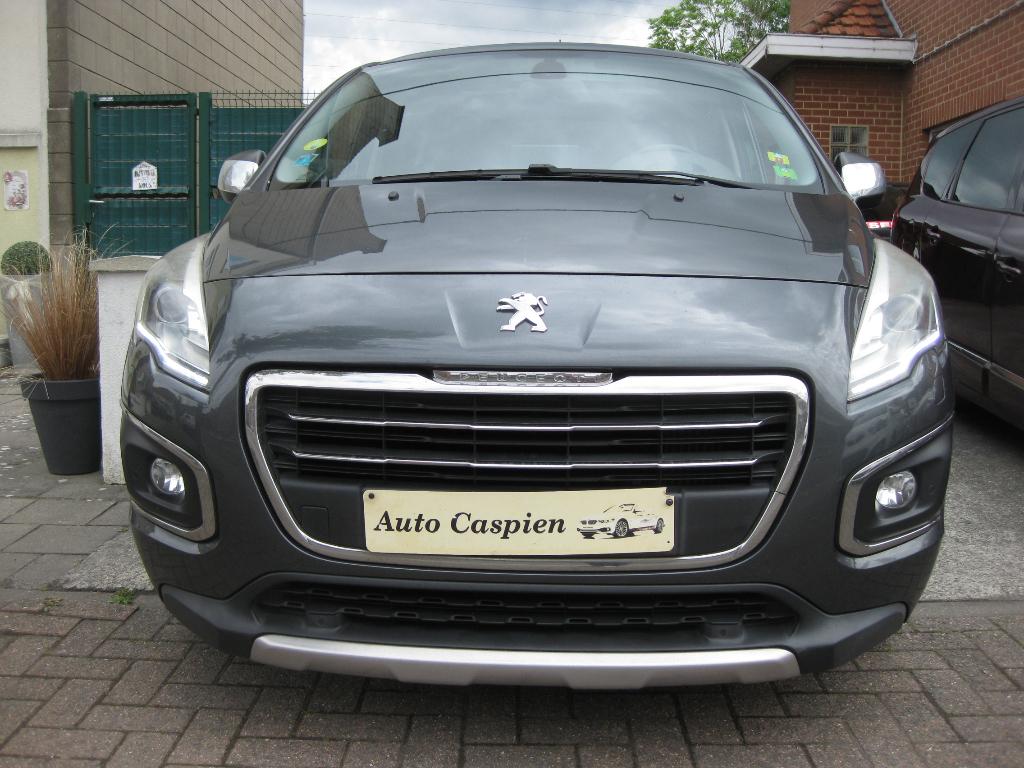 Peugeot 3008 2.0 HDi Automatique Full option Garantie 1an, Euro 5, Monovolume, Zwart, 4 cilinders