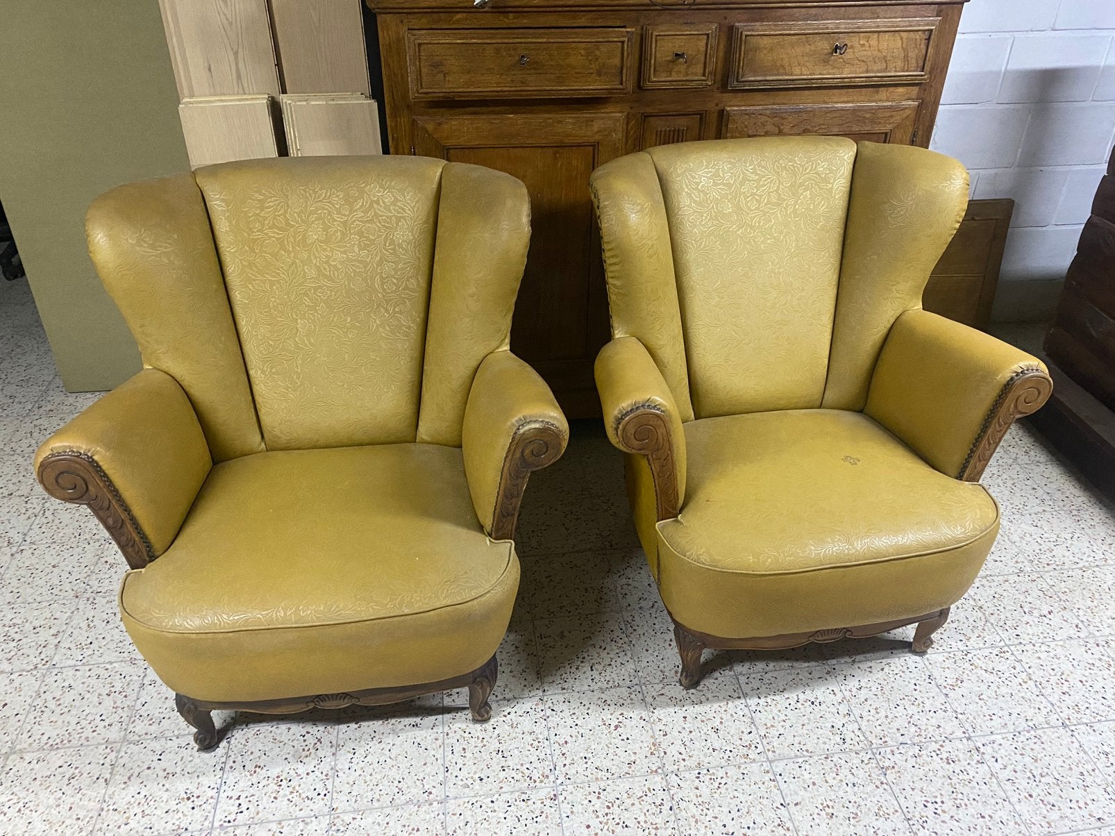 2 Vintage zeteltjes., Huis en Inrichting, Ophalen, Gebruikt