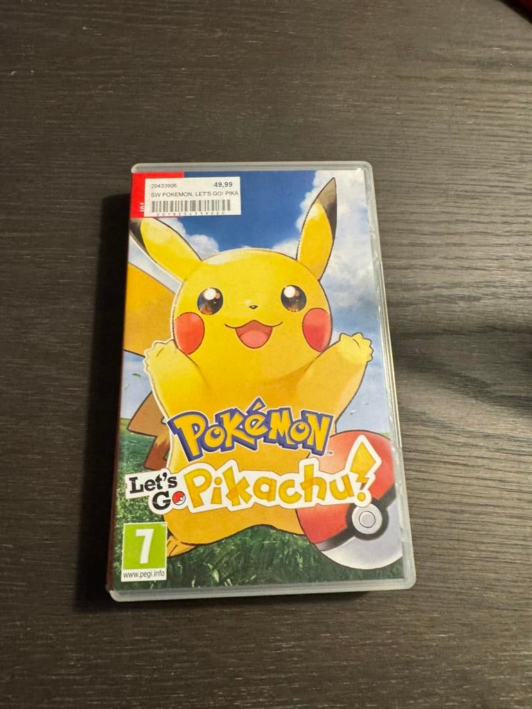 Pokemon let’s go pikachu switch, Games en Spelcomputers, Games | Nintendo Switch, Ophalen of Verzenden, Zo goed als nieuw