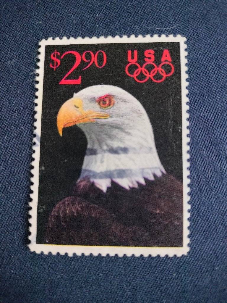USA 1991 - vogels, Amerikaanse zeearend, fauna, Verzenden, Gestempeld, Noord-Amerika