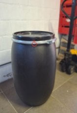 plastic vat 120L, 75 tot 150 liter, Ophalen, Zo goed als nieuw, Kunststof