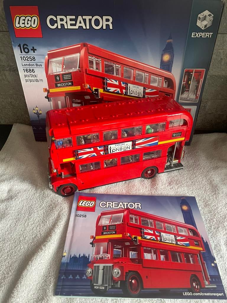 TK Lego Creator Expert London Bus 10258, Enlèvement ou Envoi, Lego, Comme neuf, Complet