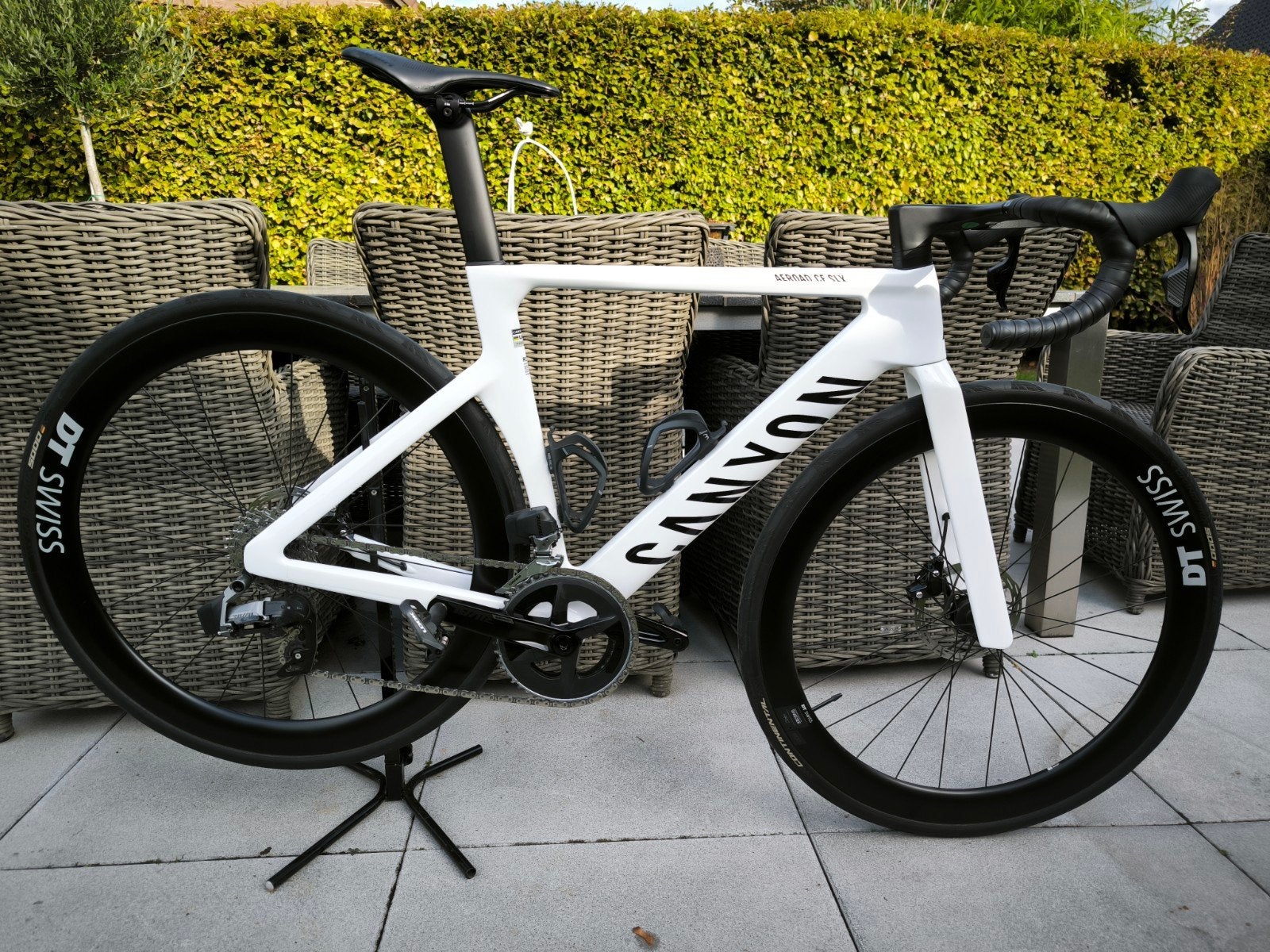 Canyon Aeroad CF SLX 7 AXS, Fietsen en Brommers, Carbon, Zo goed als nieuw, Meer dan 20 versnellingen, Schijfrem