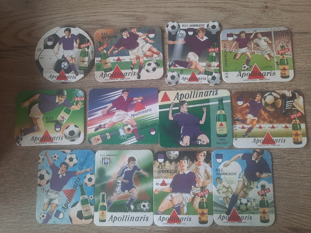 apollinaris Anderlecht van 1992 tem 2007, Ophalen of Verzenden, Gebruikt, Clubaccessoires