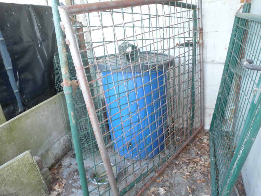 ijzeren tuinpoort, Tuin en Terras, Ophalen, Gebruikt, 100 tot 150 cm, IJzer