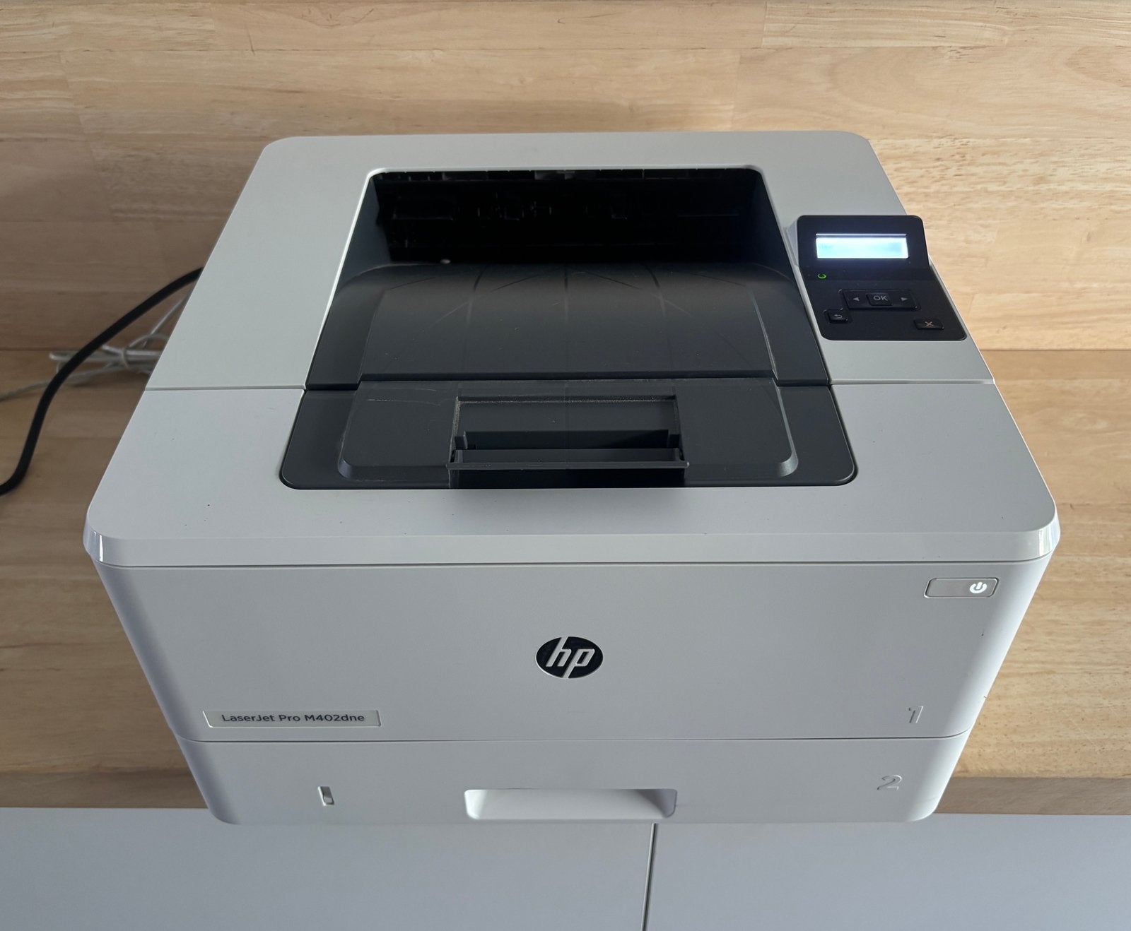 HP LaserJet Pro M402dne laserprinter, Computers en Software, Printers, Ophalen, Zo goed als nieuw, Laserprinter