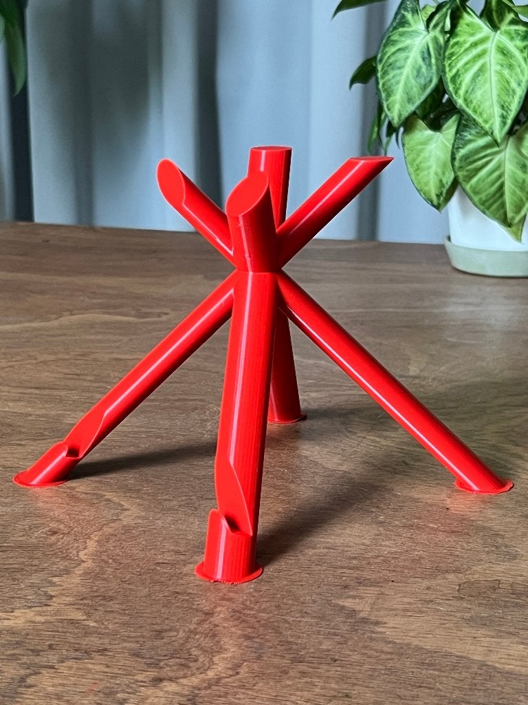 Ipad staander design rood, Computers en Software, Ophalen of Verzenden, Nieuw, Overige kleuren, Overige modellen