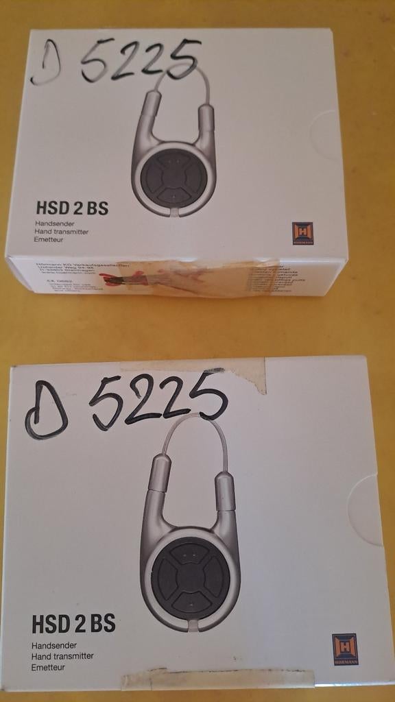 Hörmann handzenders, 2st, Doe-het-zelf en Bouw, Ophalen