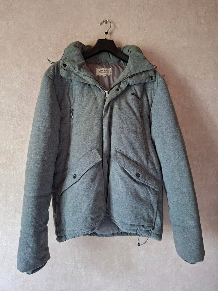 Ayacucho Aya Zurich Eco Jacket - Maat L - Grijs Melange, Ophalen, Maat 52/54 (L), Zo goed als nieuw, Ayacucho