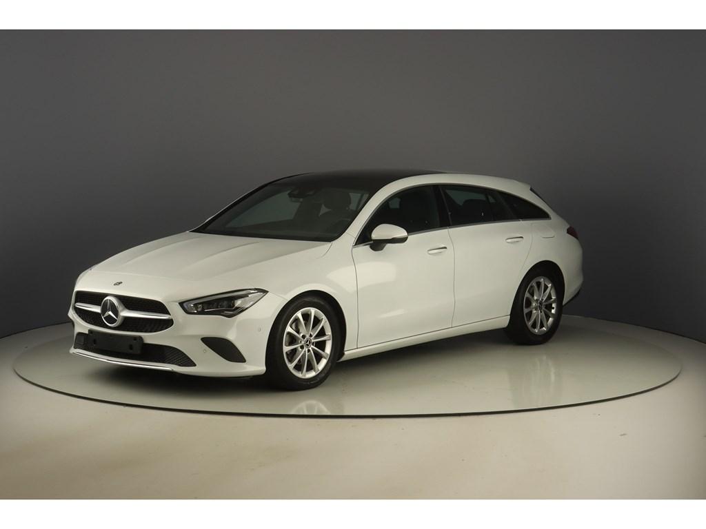 Mercedes-Benz CLA 180 Shooting Brake 136pk 7G-DCT Luxury, 136 pk, Wit, 5 deurs, Parkeersensor