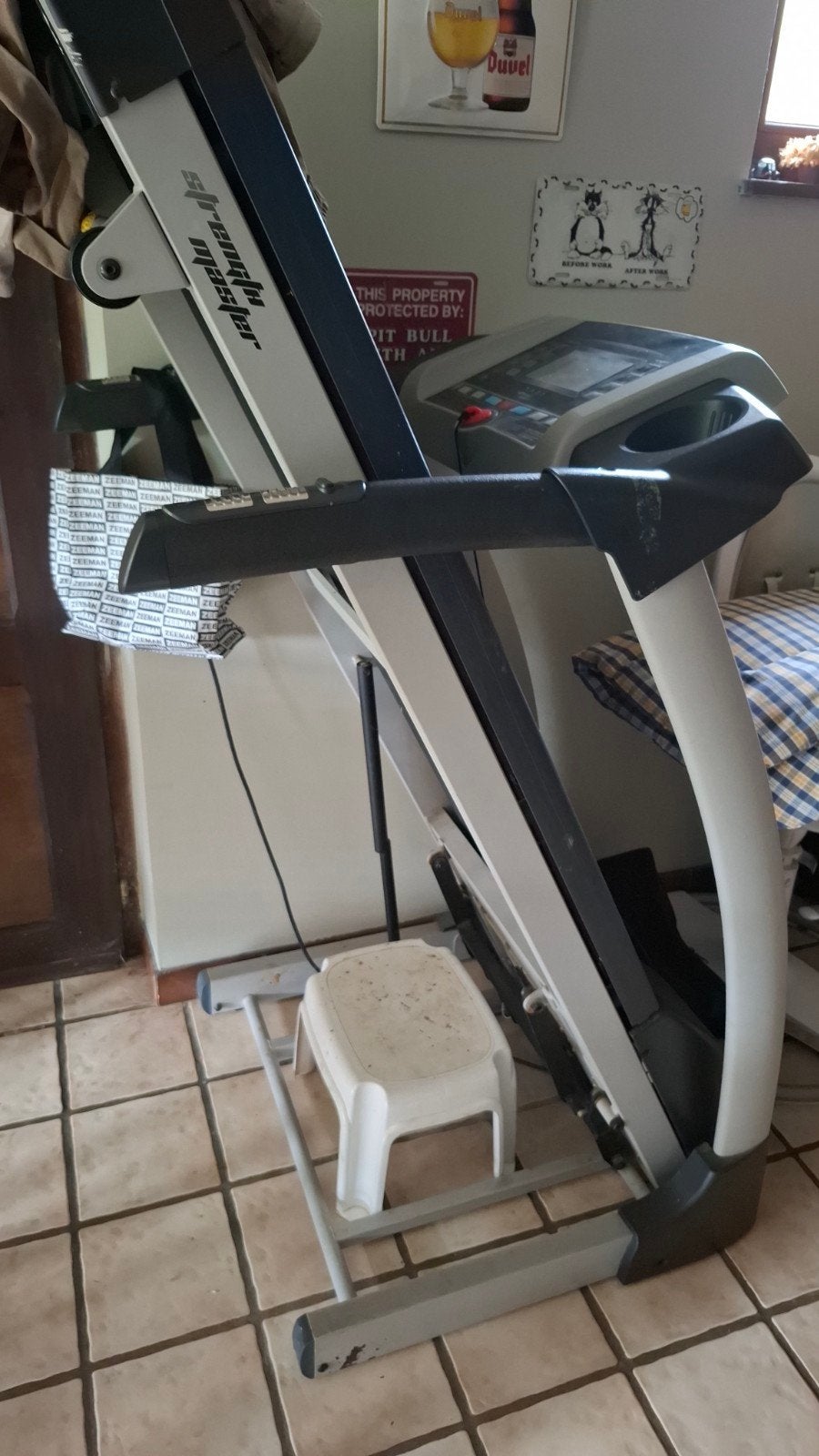 maître de la force sur tapis roulant., Enlèvement, Comme neuf, Tapis roulant