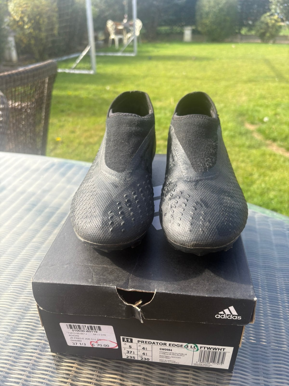 Voetbalschoenen jongens maat 37, Ophalen of Verzenden, Zo goed als nieuw