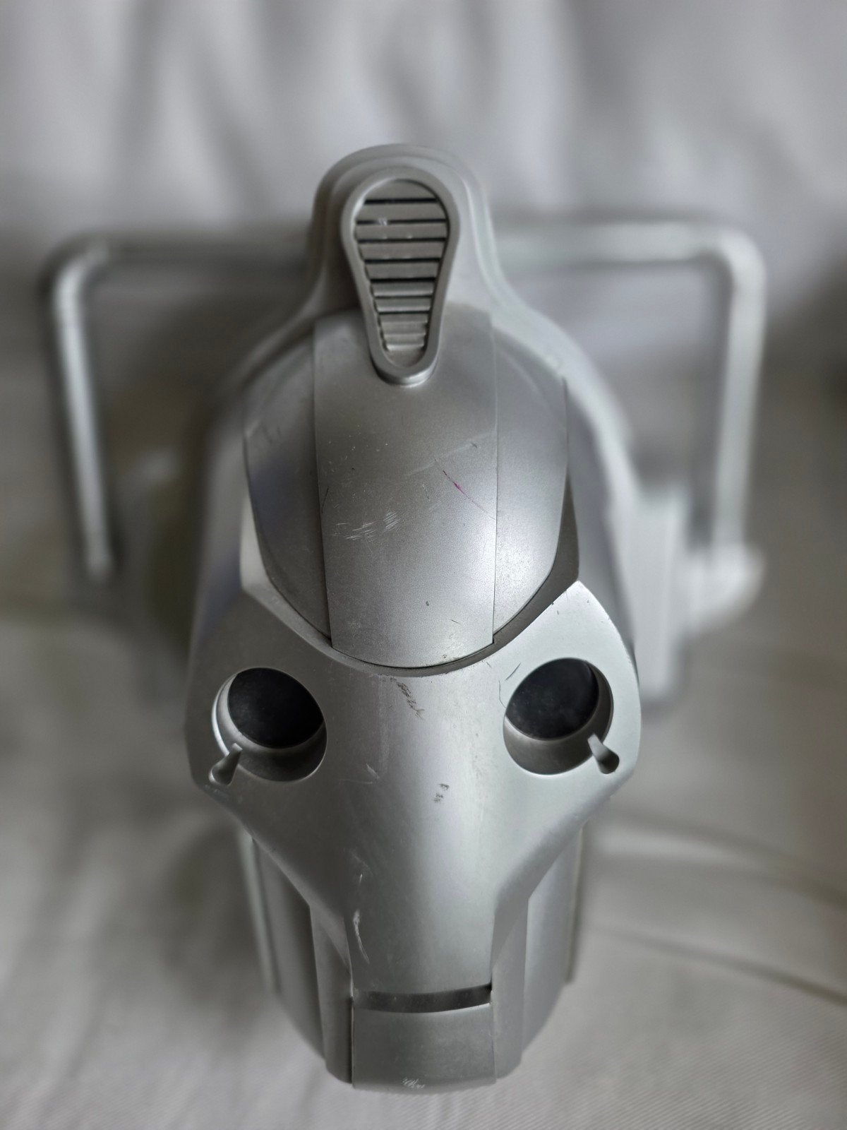 Casque cyberman Dr Who taille réelle.  De 2006., Enlèvement ou Envoi