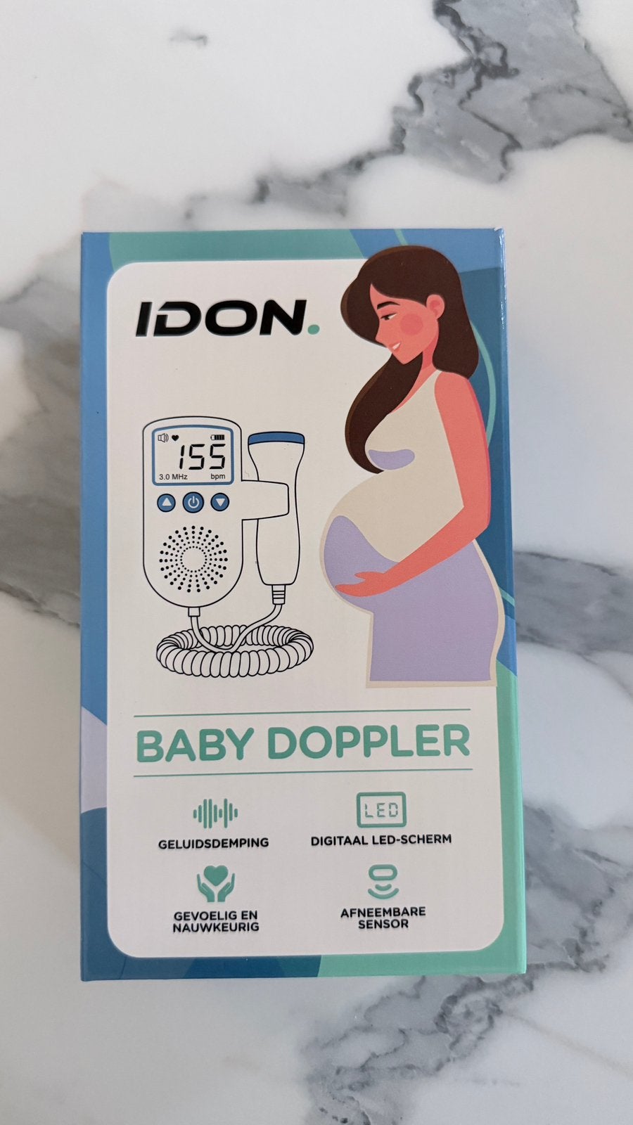 Nieuwe IDON Baby Doppler – nog geseald, Ophalen of Verzenden, Nieuw, Digitaal