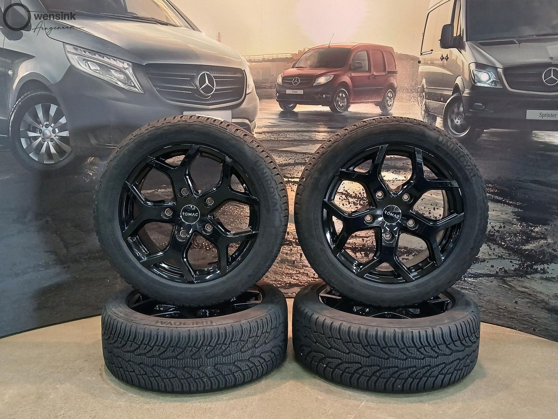 All-Seasonset Ford Transit Custom II 18"(#1014), Auto-onderdelen, 18 inch, -, -, Banden en Velgen