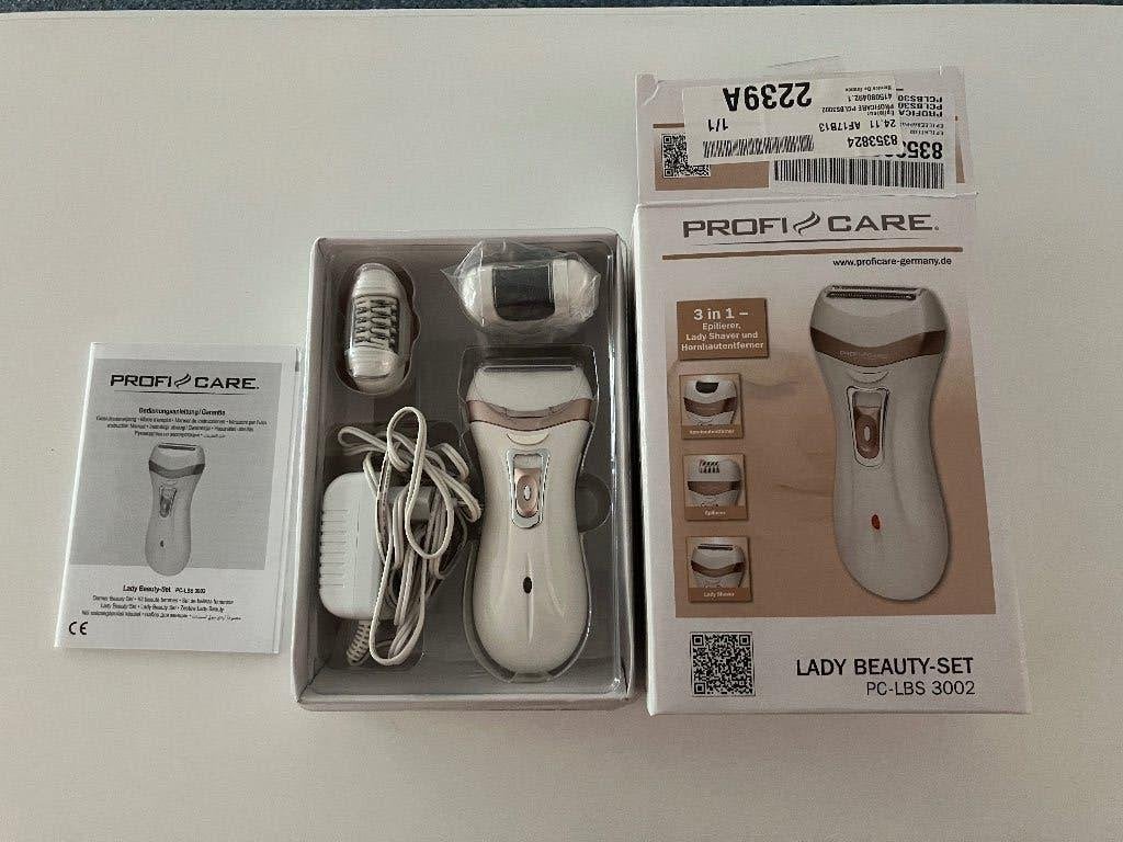 ProfiCare PC-LBS 3002 ladyshave 3 in 1 NIEUW IN DOOS, Elektronische apparatuur, Persoonlijke Verzorgingsapparatuur, Ophalen of Verzenden