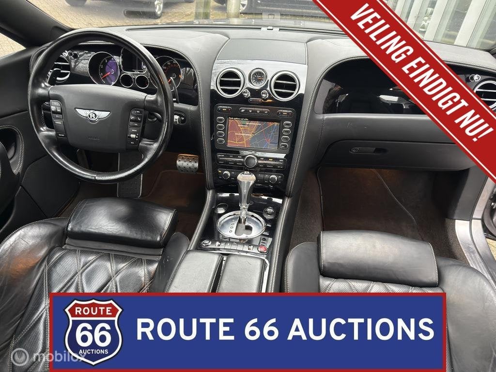 Bentley Continental GT W12 | 2006 | Route 66 Auctions, Auto's, Bentley, Gebruikt, Continental, Zwart, Bedrijf