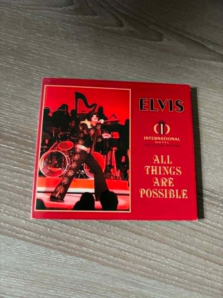 Elvis bootleg cd,all things are possible,Diamond Anniversary, CD & DVD, Enlèvement ou Envoi, Comme neuf, Rock 'n' roll