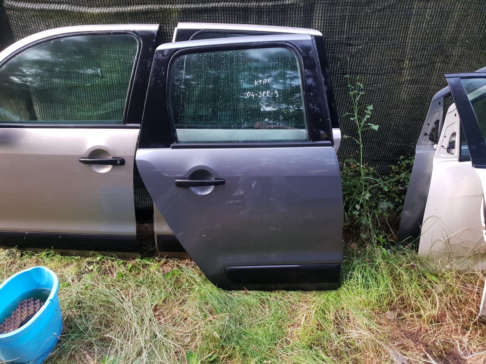 CITROËN C3 PICASSO PORTIER RECHTSACHTER  BJ 2008 TOT 2017, Gebruikt, Deur, -, Ophalen of Verzenden