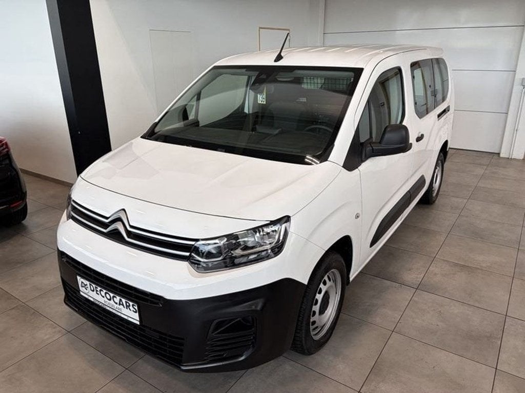 Citroen Berlingo Van Lengte 2 / Dubbele Schuifdeur / 3 Zit, 75 kW, Monovolume, Wit, 5 deurs