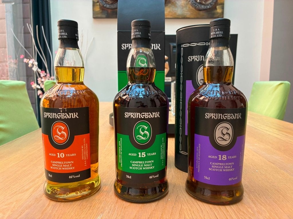 Springbank 10Y 2022 + 15Y 2021 + 18Y 2021 – Set, Collections, Vins, Enlèvement ou Envoi, Neuf, Autres régions, Autres types