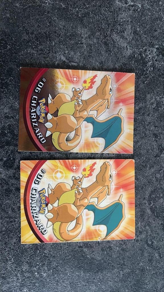 Vintage Pokémon Topps kaarten lot + complete puzzels + Chari, Ophalen