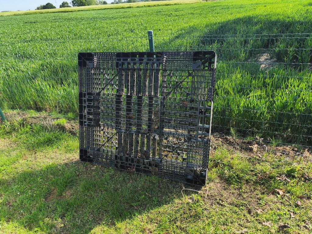 pvc pallet gratis, Ophalen