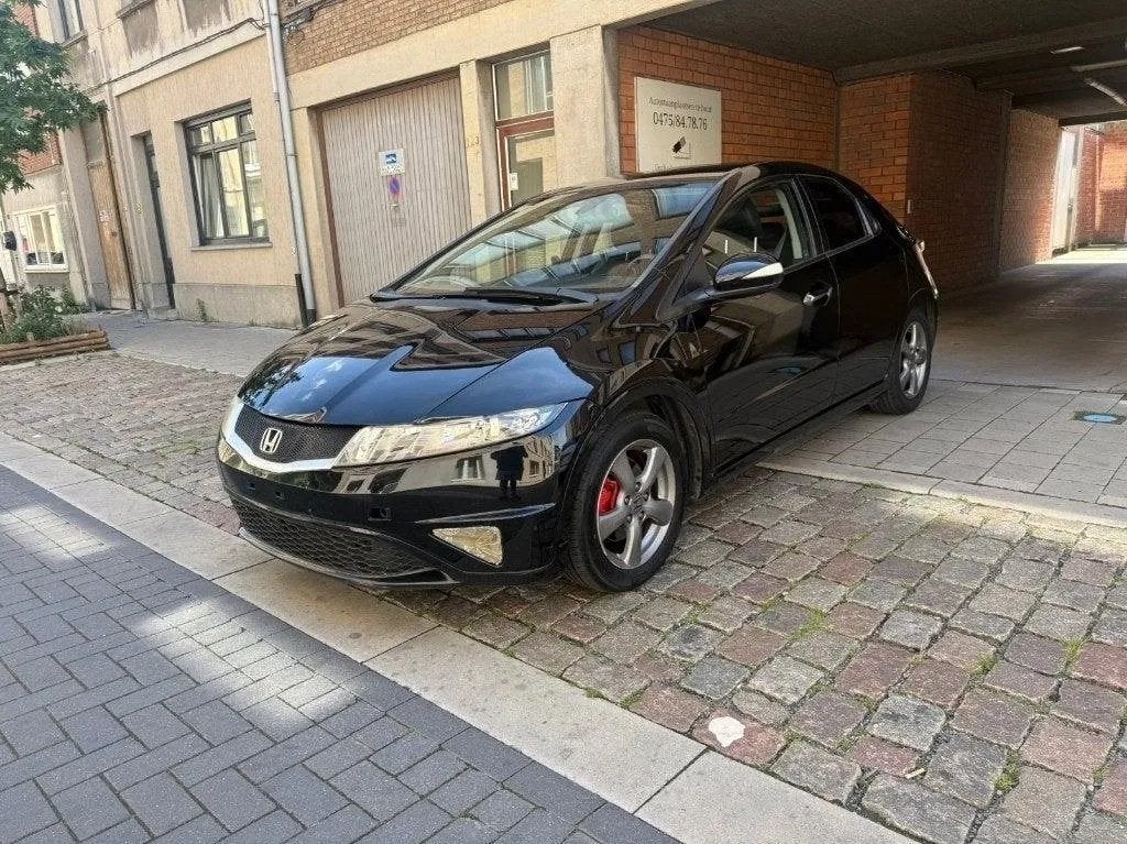 HONDA CIVIC / 1.4 BENZINE / AC / 100PK, Auto's, Honda, Start-stop-systeem, Gebruikt, Overige kleuren, Leder