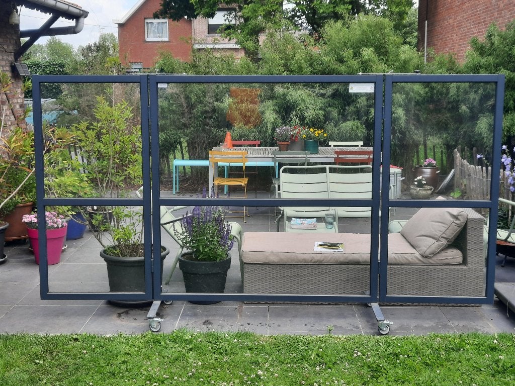 te koop: windscherm Therma (model Marseille), Tuin en Terras, Ophalen, Zo goed als nieuw