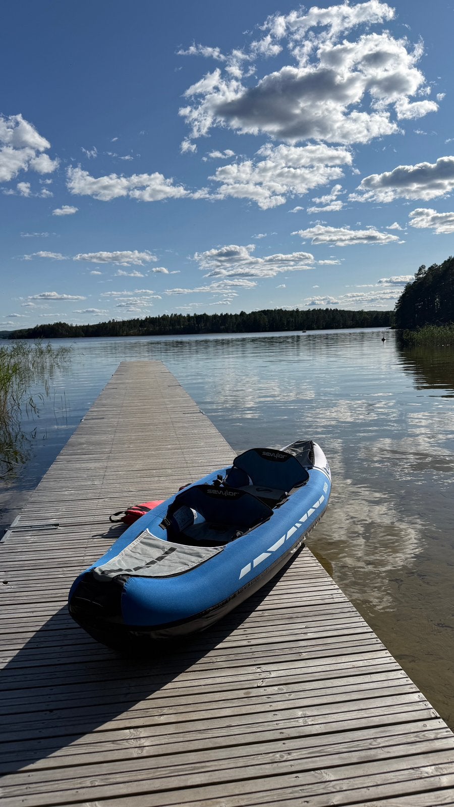 Opblaasbare kayak te huur, Watersport en Boten, Ophalen, Zo goed als nieuw
