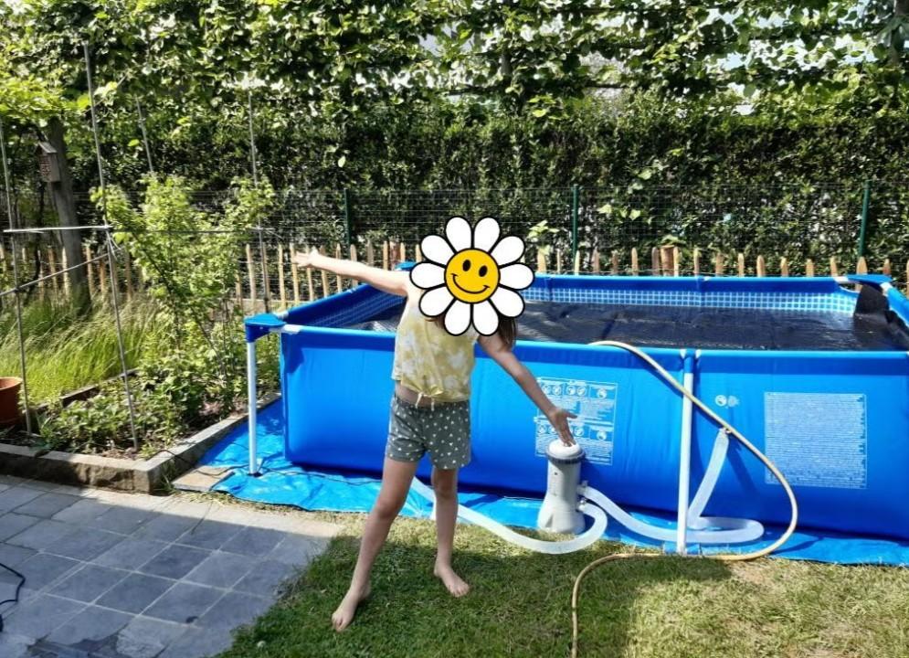 Intex Frame zwembad 300 x 200 x 75 cm – complete set, Tuin en Terras, Zwembaden, Ophalen, Gebruikt, Opzetzwembad, 200 tot 400 cm