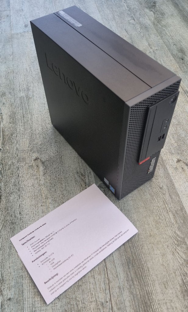 Desktop PC - Windows 11 - SSD - Perfect voor school, Office, 256 GB, Comme neuf, SSD, Intel Pentium