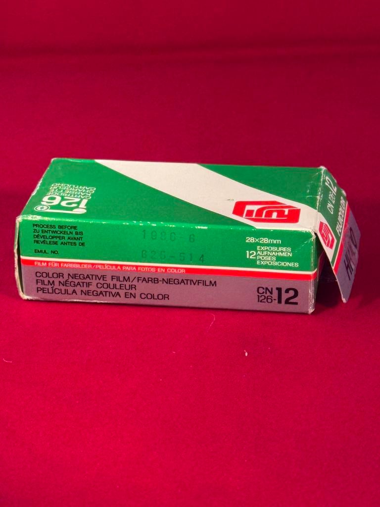 Fuji foto cassette type 126,12 exposure, Enlèvement ou Envoi