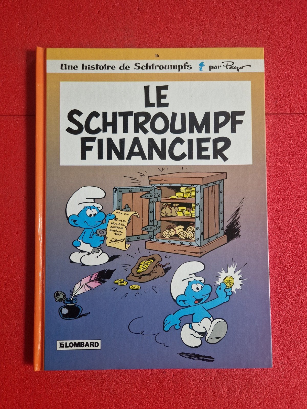 bd les schtroumpfs 16, Enlèvement ou Envoi