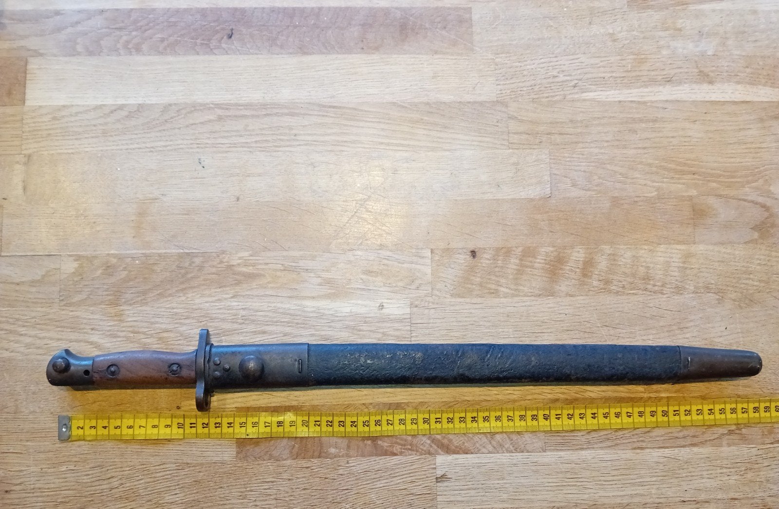 Originele Britse WO1 Lee-Enfield Bajonet Pattern 1907 WW1, Enlèvement ou Envoi, Armée de terre, Couteau ou Poignard