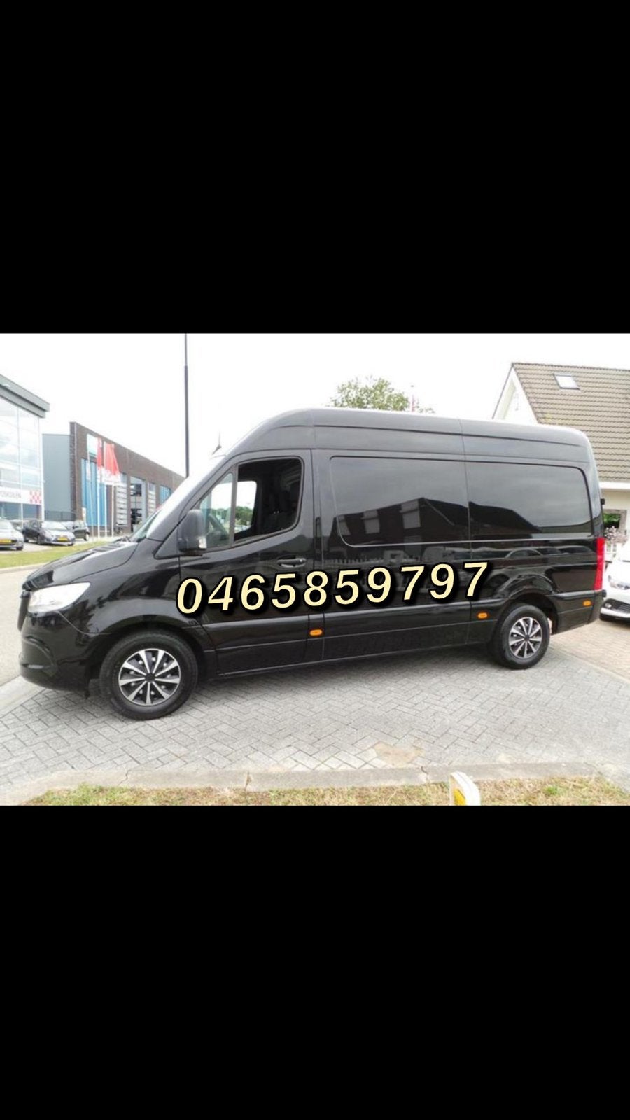 Camionette déménagement