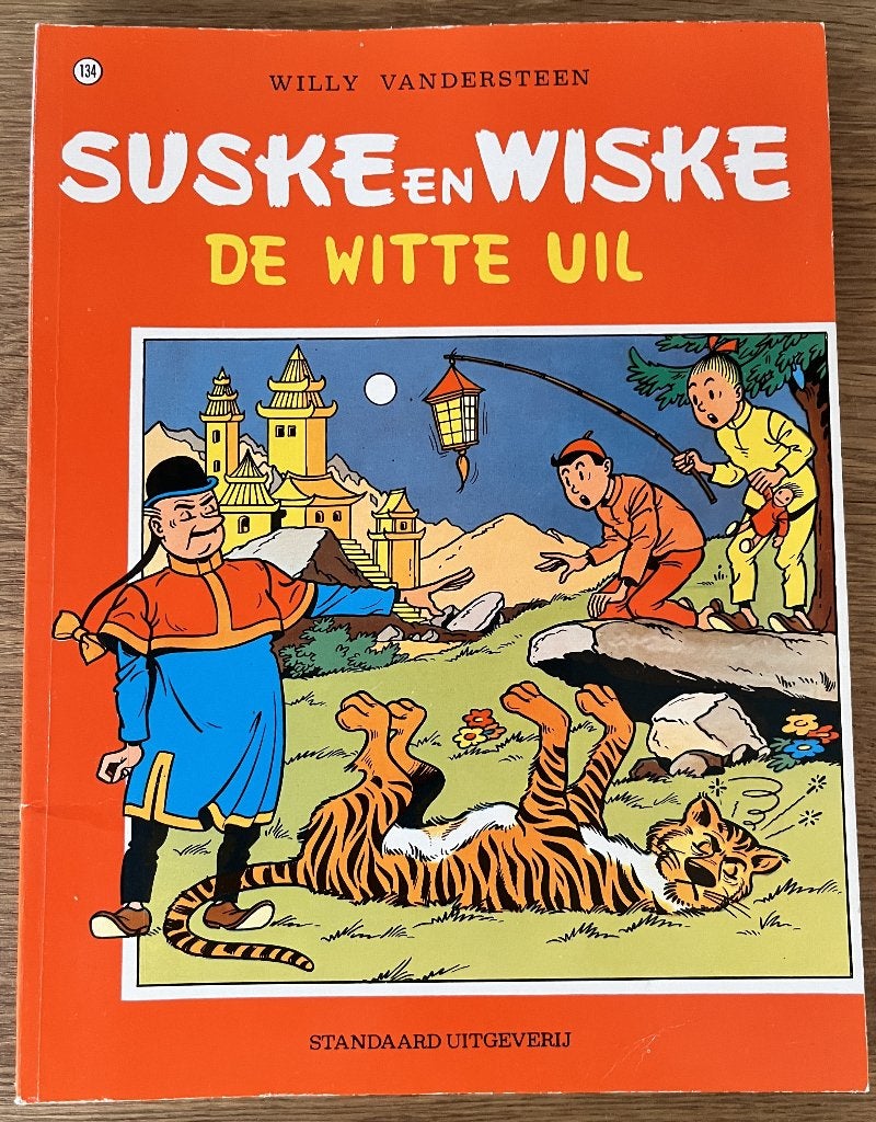 Suske en Wiske - De witte uil -134(1992) Strip, Une BD, Enlèvement ou Envoi, Comme neuf