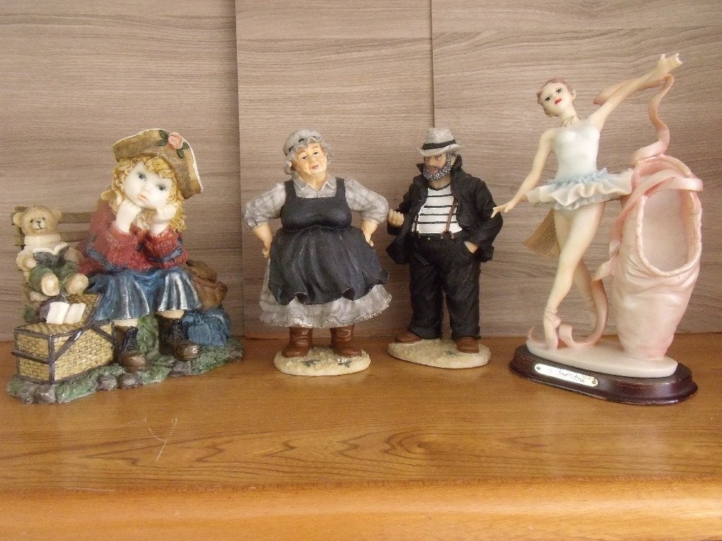 statuettes anciennes pour  décoration = 10€ P, Antiquités & Art, Enlèvement