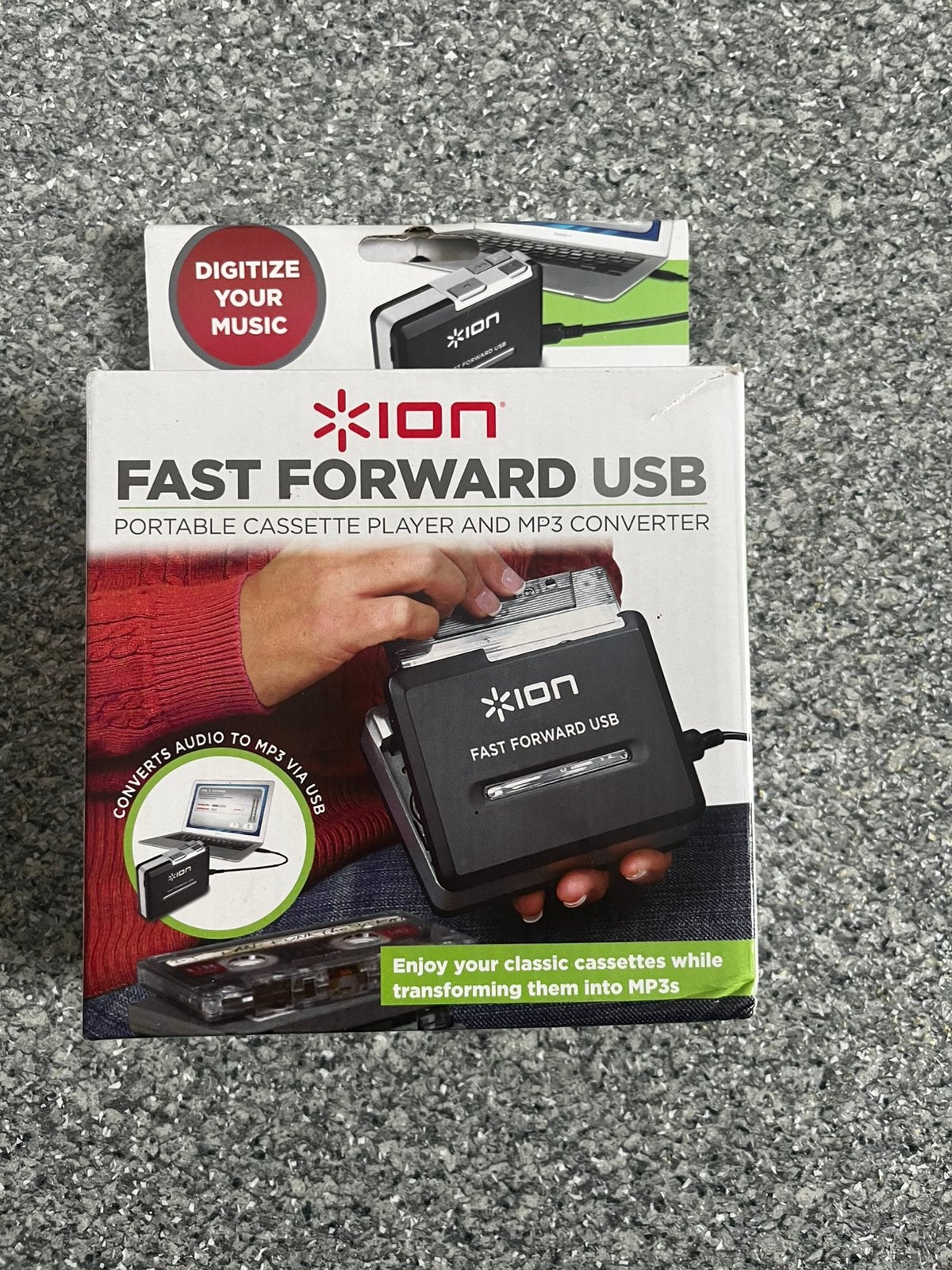 Lecteur de cassette portable et convertisseur MP3, Enlèvement