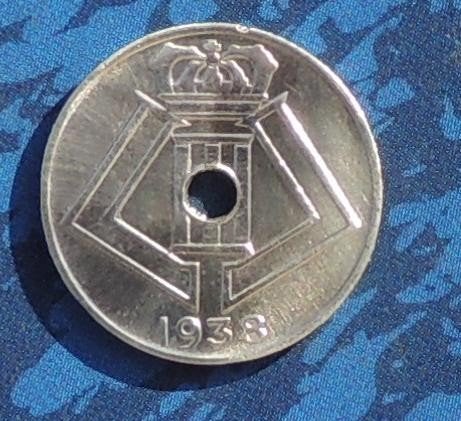 1938 5 centimes FRNL Léopold 3, Envoi, Métal, Monnaie en vrac