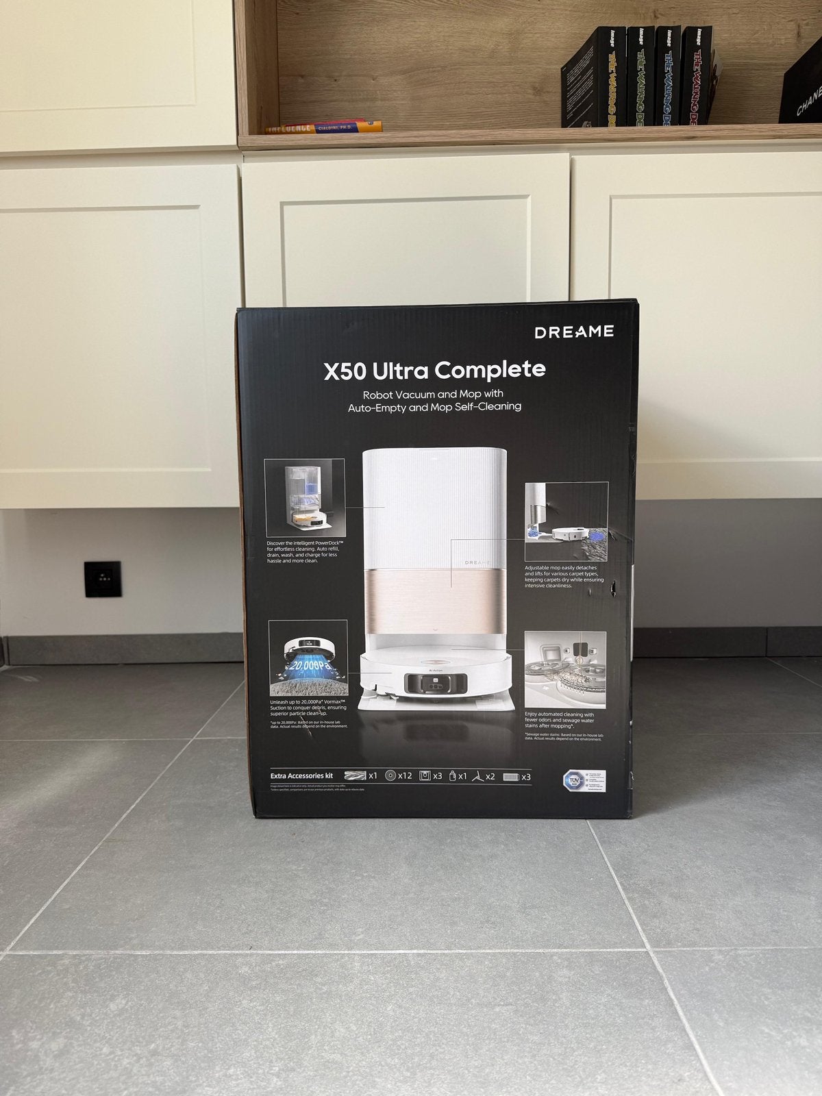 Dreame X50 Ultra Complete (Nieuw + Garantie), Enlèvement, Neuf, Aspirateur robot, Dreame