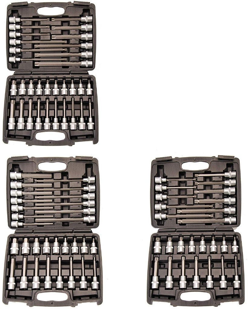 Set de 3 coffrets de douilles CRV KraftMüller, Auto diversen, Autogereedschap, Nieuw, Ophalen