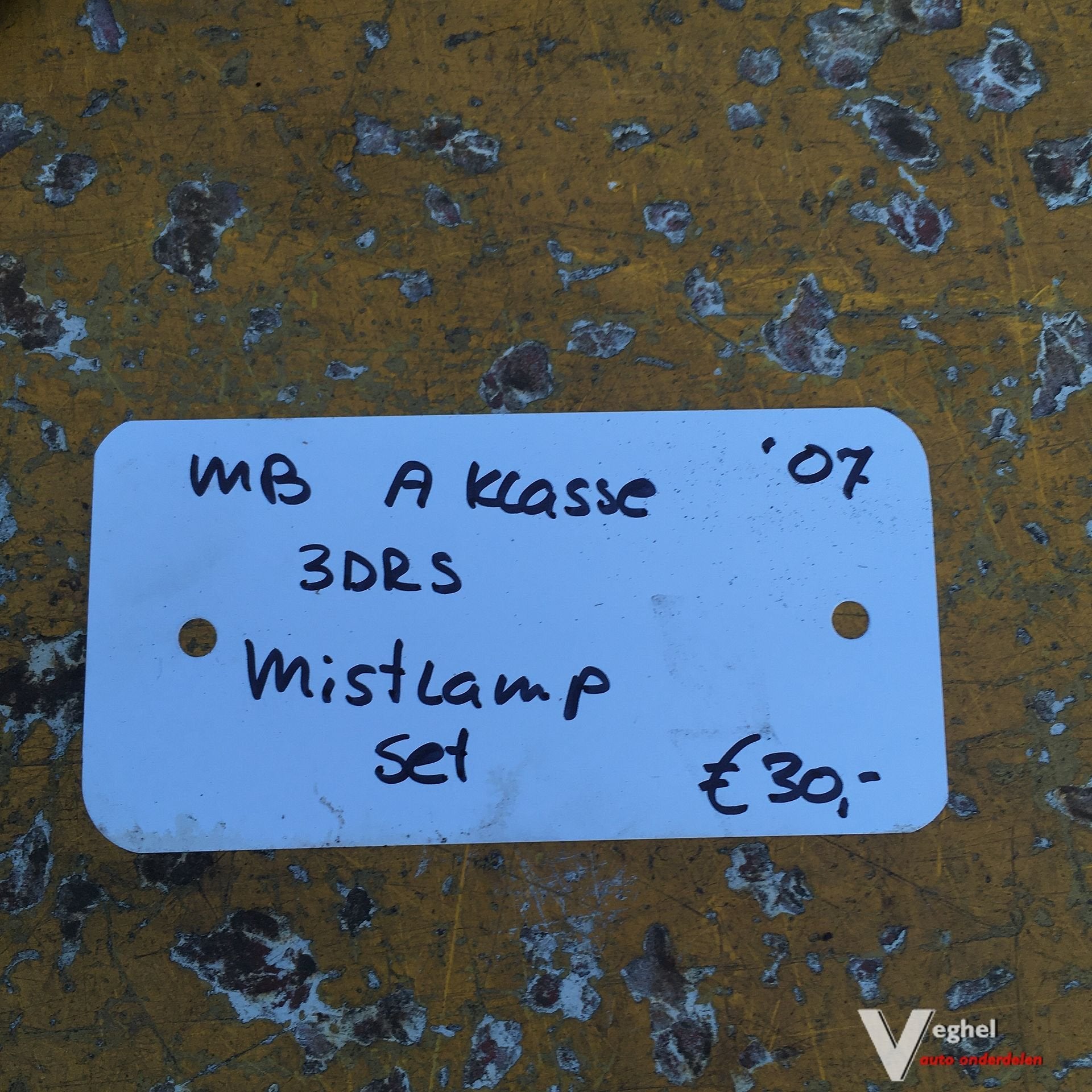 Mercedes A klasse 3drs 2007 Mistlampen voor, Gebruikt, -, -, Ophalen of Verzenden