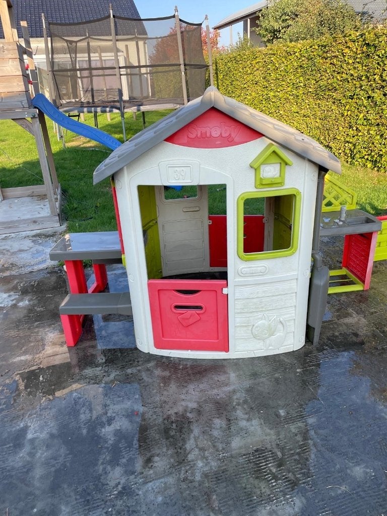 Speelhuisje smoby, Kinderen en Baby's, Ophalen, Gebruikt, Plastic