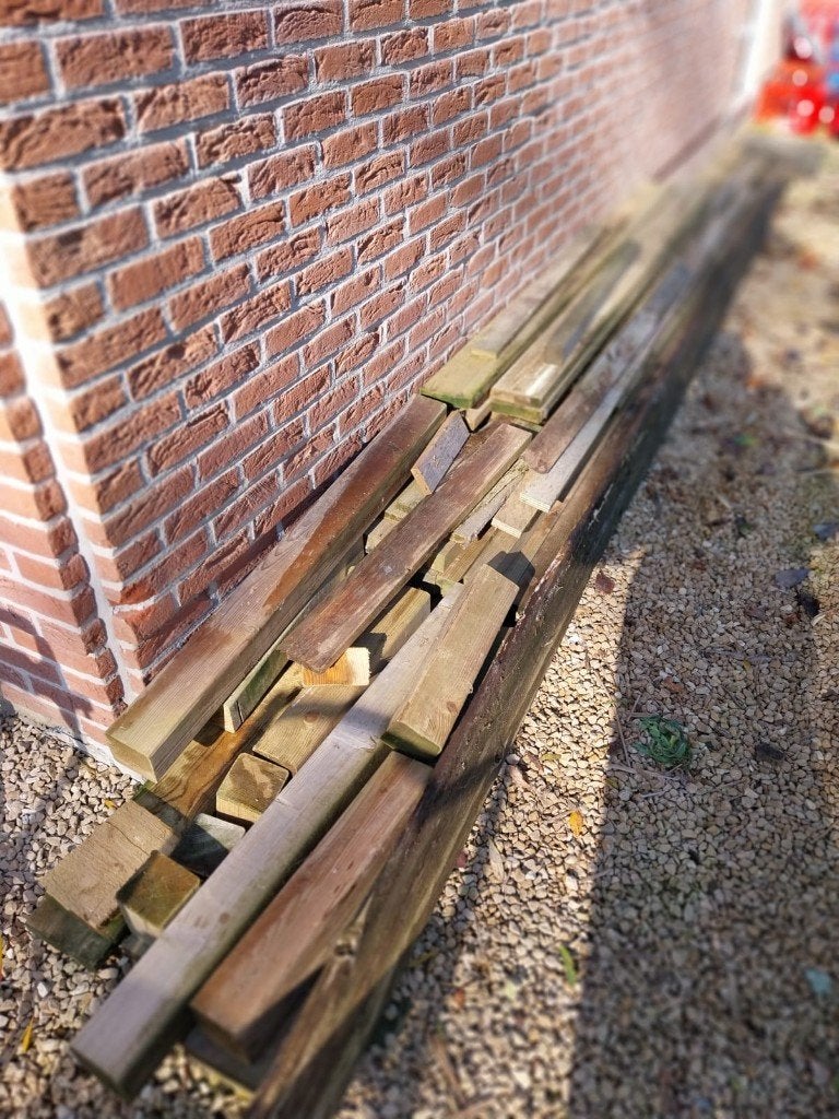 Lot complet de bois et planches, Planche, 300 cm ou plus, Autres essences de bois, Enlèvement